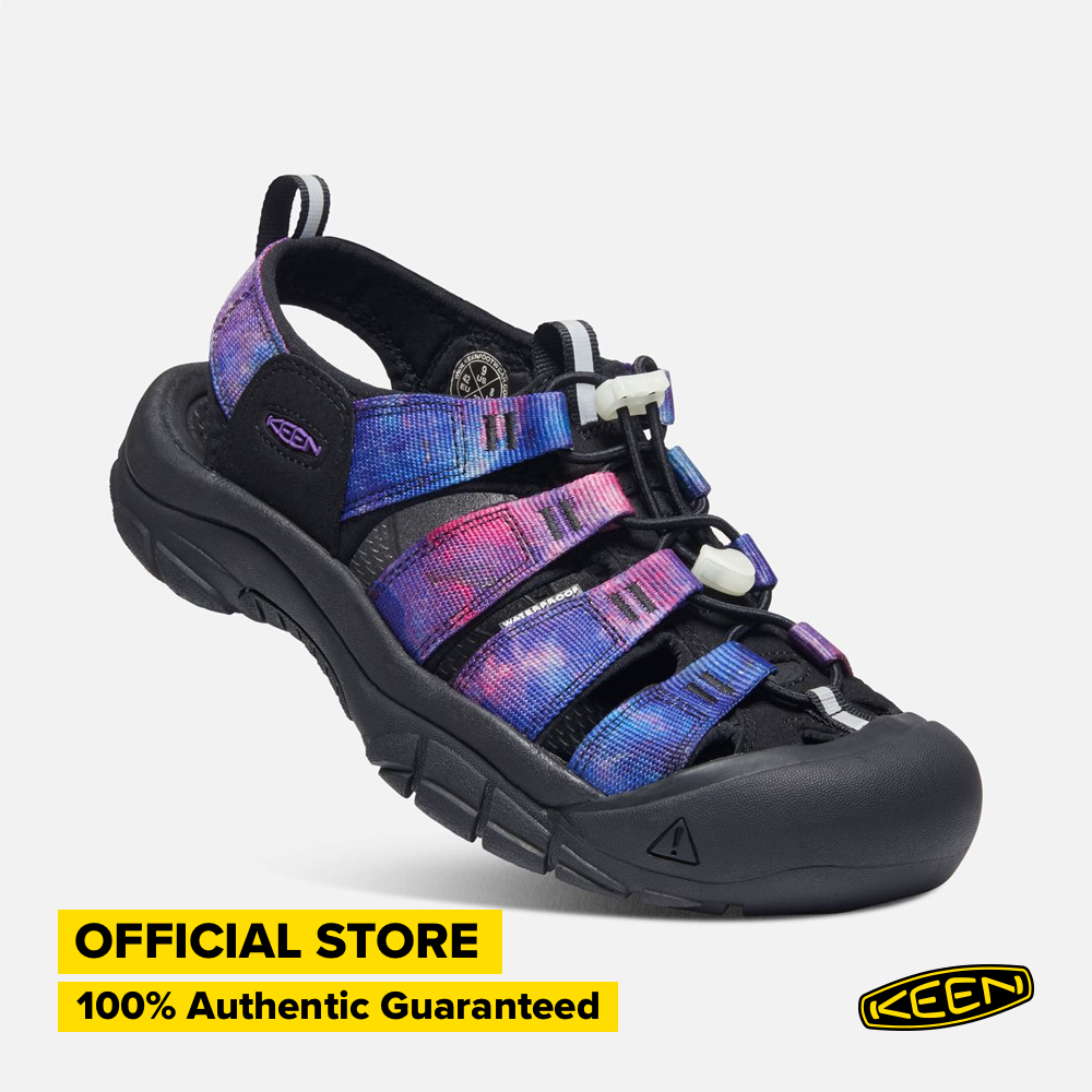 KEEN MEN'S NEWPORT H2 SANDAL - BLACK/PURPLE