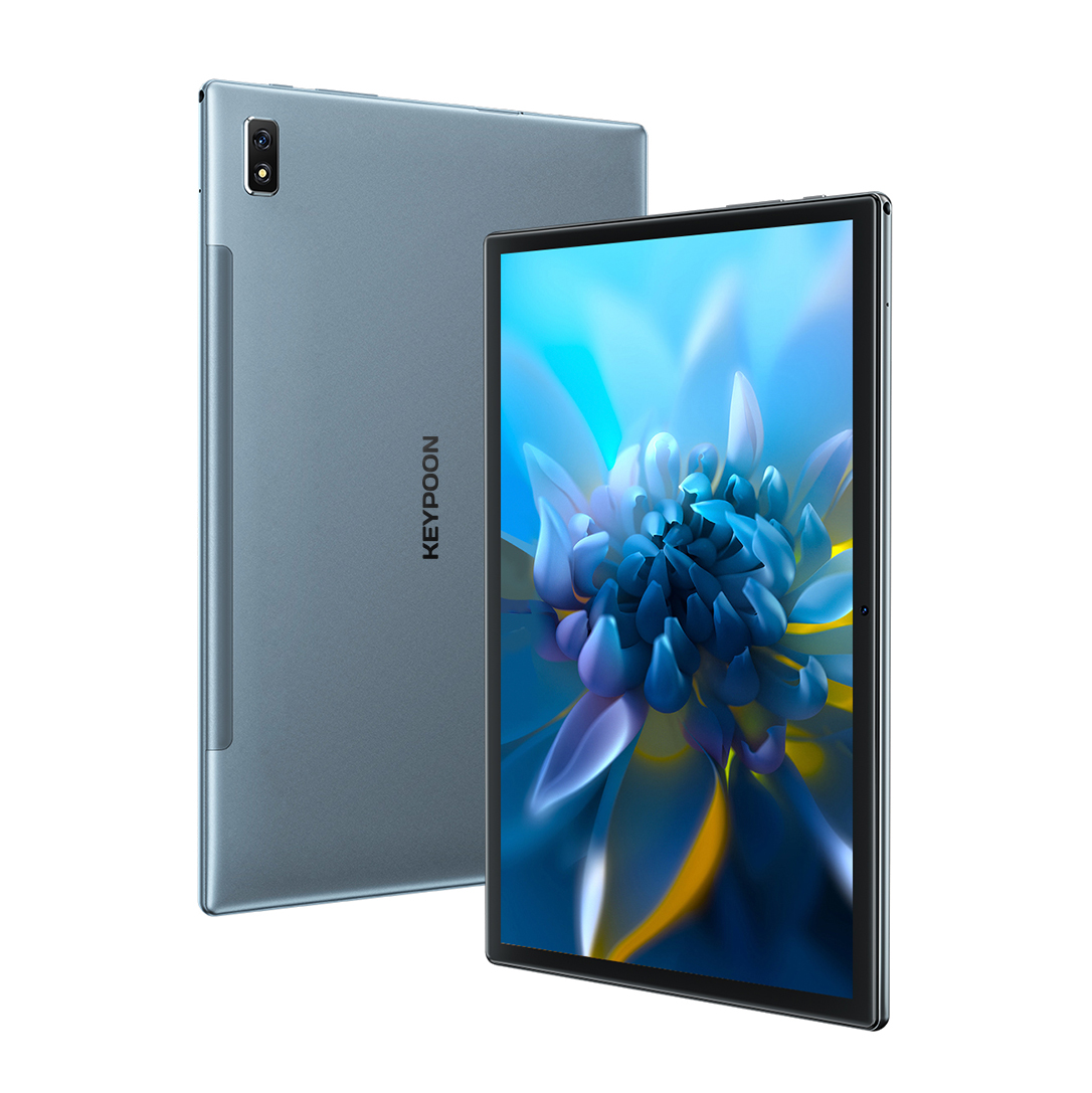 【2022 TOP2】KEYPOON K80 Tablet PC 10.1 Inches Android 11 8800mAh Dual SIM 5G WiFi Gaming Online Classroom Meeting for Students 10GB RAM 128GB 256GB 512GB ROM