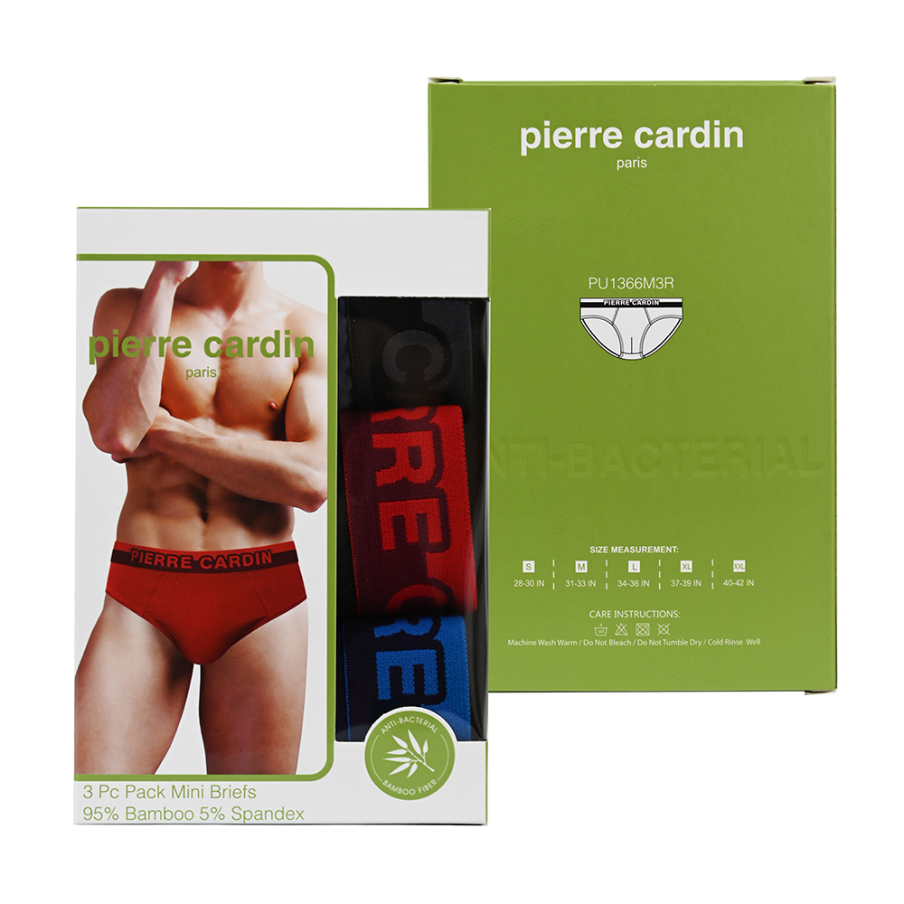 Pierre Cardin 3 Pieces Packs mini Briefs