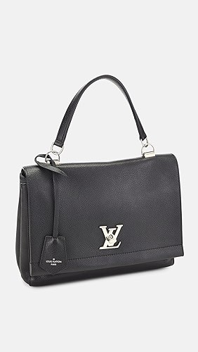 Louis Vuitton Leather Lock Me II Satchel